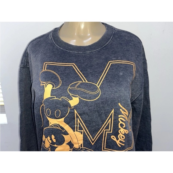 Disney Mickey Mouse Pullover Unisex Sweatshirt Graphic Size SM - Picture 2 of 4